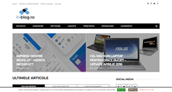 Desktop Screenshot of it-blog.ro