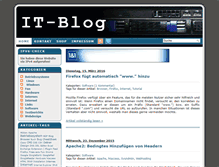 Tablet Screenshot of it-blog.net